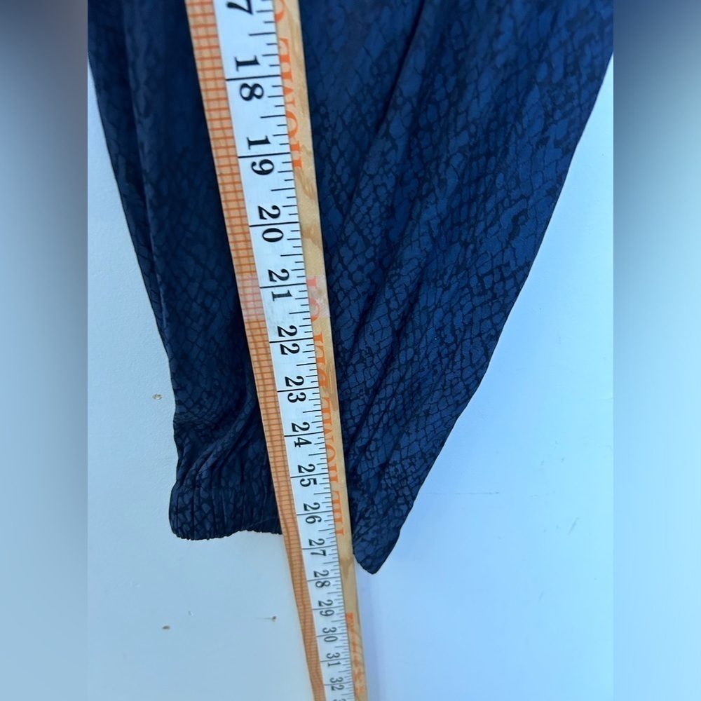 Koch Python Elastic Waist Pull On Blue Cuff Leg J… - image 8